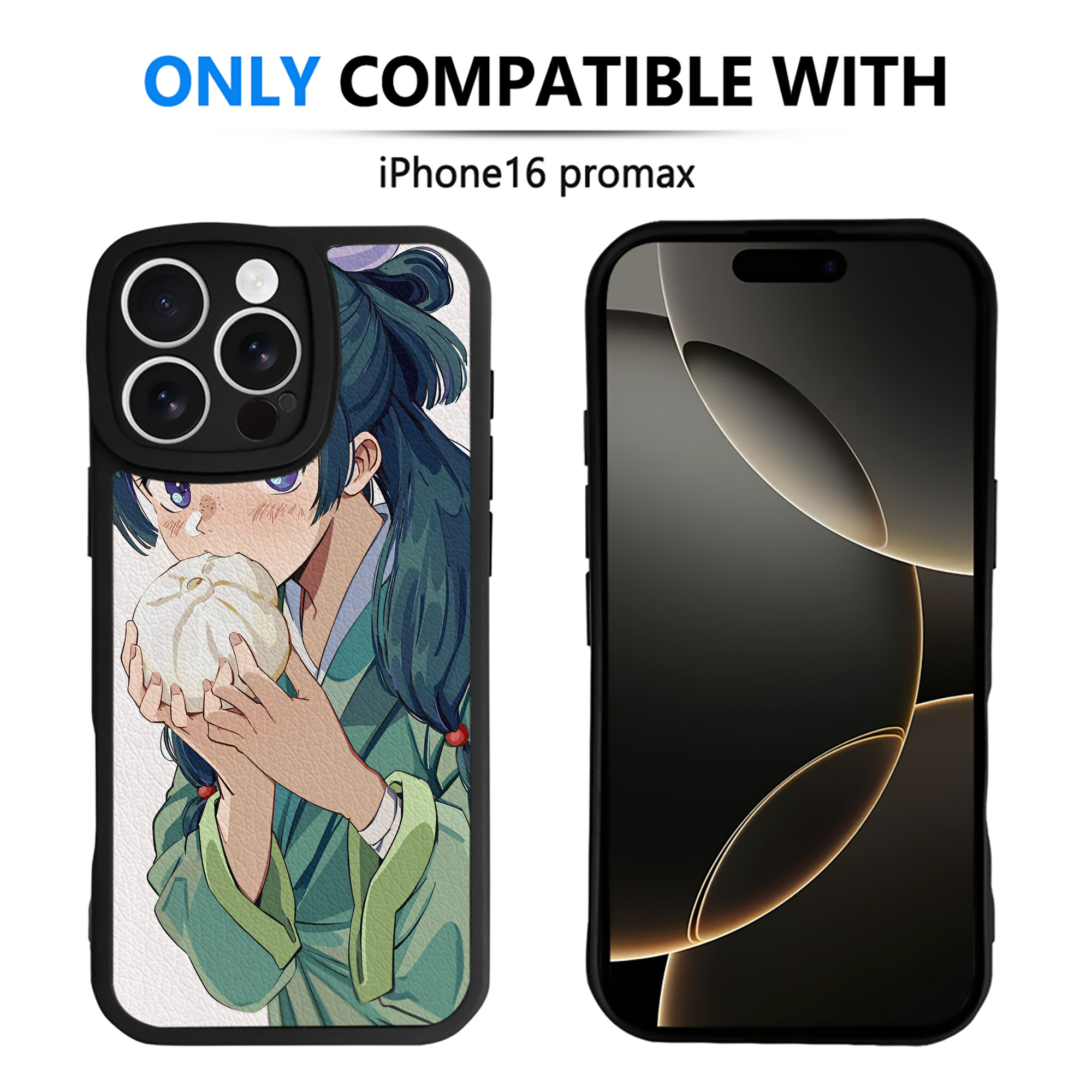 薬屋のひとりごと The Apothecary Diaries 【iPhone 16シリーズ対応】シリコンスマホケース（レザー調） 材質：シリコン